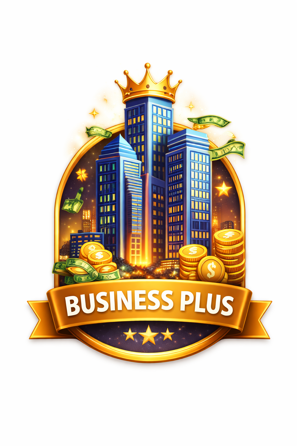 Business plus plan badge