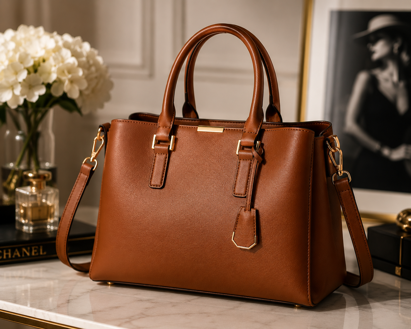Executive Leather Handbag