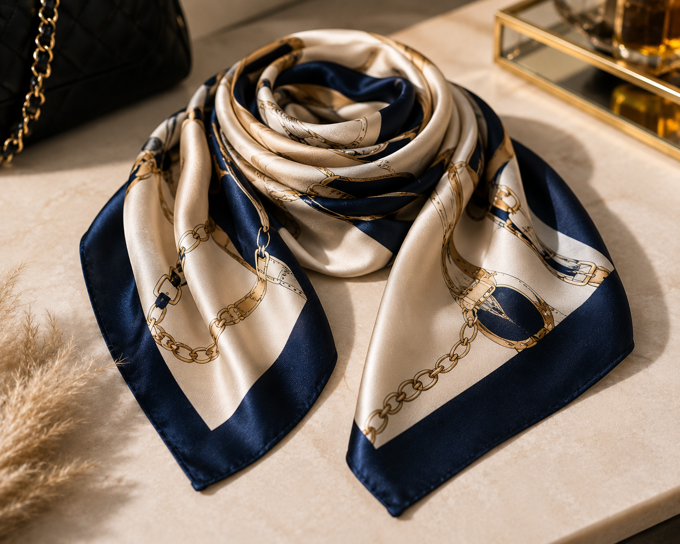 Signature Silk Scarf